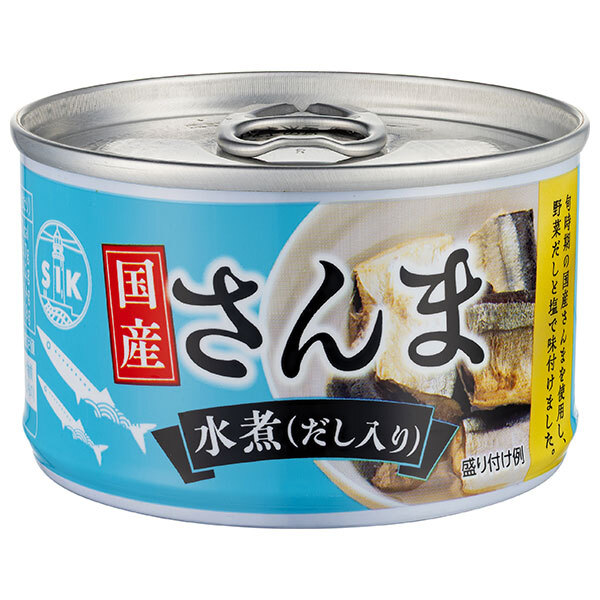 信田缶詰 国産さんま 水煮 150g缶×24個入｜ 送料無料 缶詰 さんま サンマ 秋刀魚 国産 味付け 水煮
