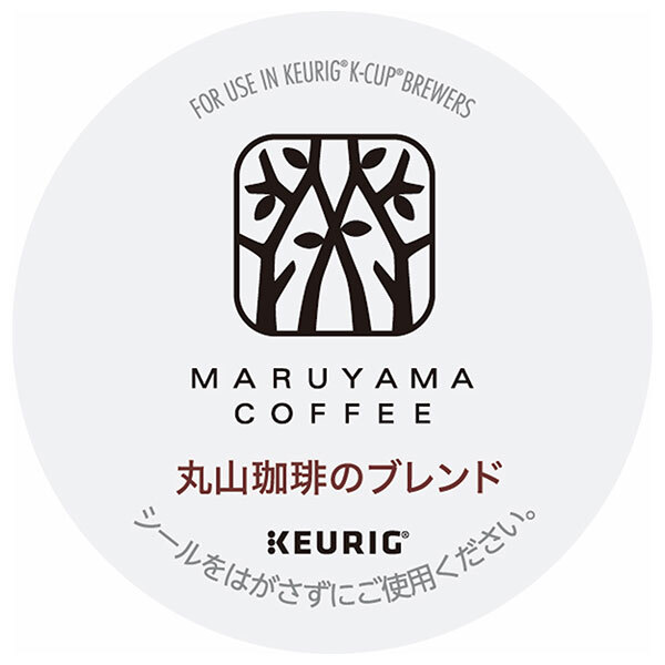 ユニカフェ キューリグ専用カートリッジ K-Cupパック 丸山珈琲のブレンド 12P×8箱入｜ 送料無料 コーヒー 珈琲 コーヒーカプセル カートリッジ Kカップ KEURIG