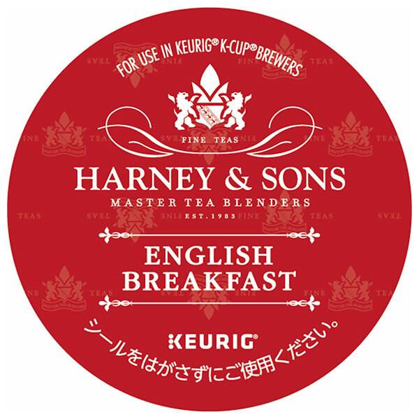 ユニカフェ キューリグ専用カートリッジ K-Cupパック HARNEY & SONS イングリッシュ・ブレックファースト 12P&times;8箱入｜ 送料無料 紅茶 コーヒーカプセル カートリッジ Kカップ KEURIG｜ドリンクマーケット