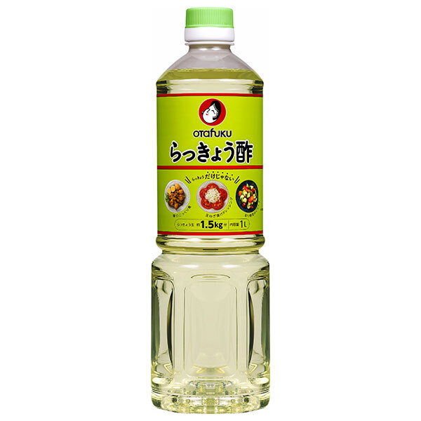 オタフク らっきょう酢 1L&times;12本入&times;(2ケース)｜ 送料無料 一般食品 調味料 酢 らっきょう 辣韭酢｜ドリンクマーケット