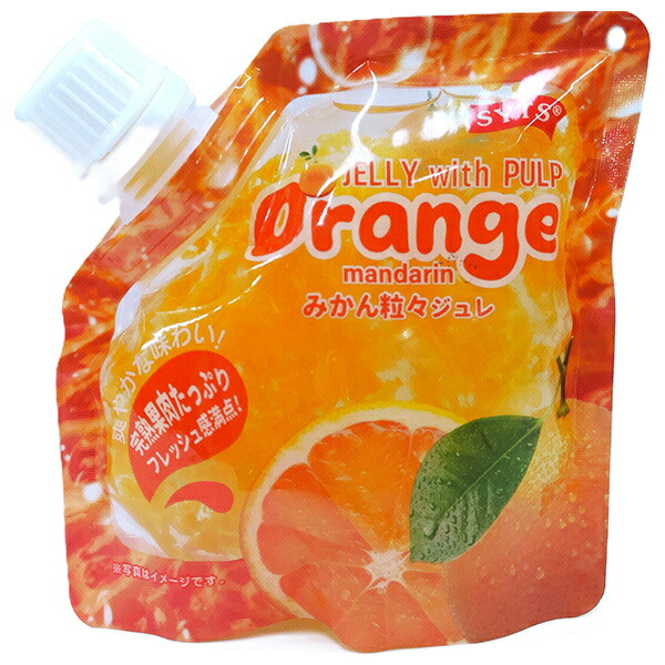 三洋通商みかん粒々ジュレ150g×24個入