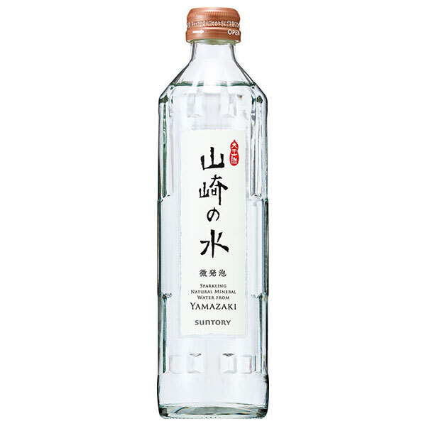 サントリー 山崎の水(微発泡) 330ml瓶×24本入×(2ケース)| 送料無料 発砲水 炭酸水 瓶|ドリンクマーケット