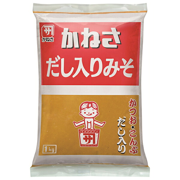 マルコメ かねさだし入りみそ 1kg×10個入×(2ケース)｜ 送料無料 味噌 一般食品 調味料 まるこめ