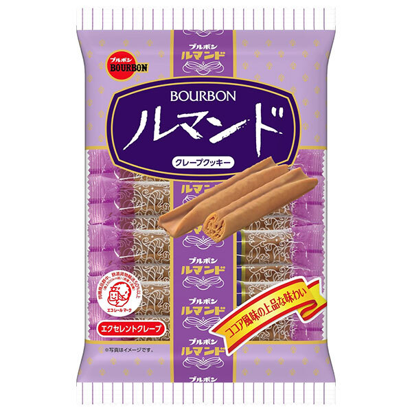 ブルボン ルマンド 12本×12袋入×(2ケース)｜ 送料無料 お菓子 チョコ クッキー
