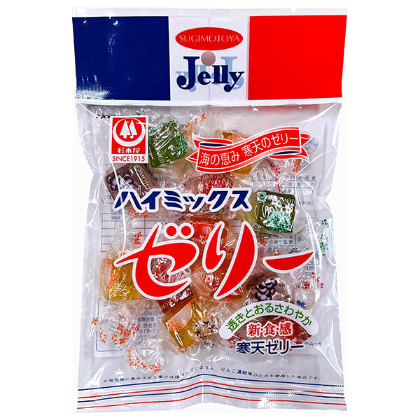 楽天市場】杉本屋 ハイミックスゼリー 160g×10入 (寒天ゼリー お菓子