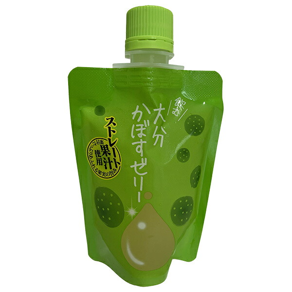 丸松 飲む大分かぼすゼリー 140g×24個入×(2ケース)| 送料無料 ゼリー おやつ ゼリー飲料 かんきつ 柑橘 ストレート果汁