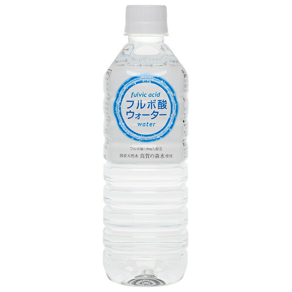 奥長良川名水 フルボ酸ウォーター 500mlペットボトル×24本入×(2ケース)｜ 送料無料 水 500ml フルボ酸 天然水