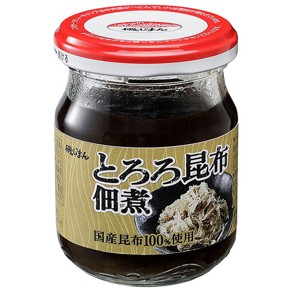 磯じまん とろろ昆布 佃煮 90g瓶×12個入×(2ケース)｜ 送料無料 佃煮 瓶 ごはんのおとも とろろ昆布