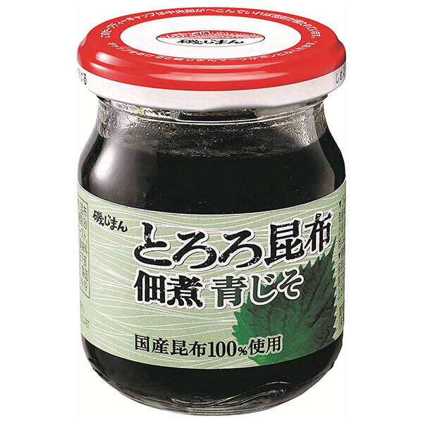 磯じまん とろろ昆布 佃煮青じそ 90g瓶×12個入×(2ケース)｜ 送料無料 佃煮 瓶 ごはんのおとも とろろ昆布