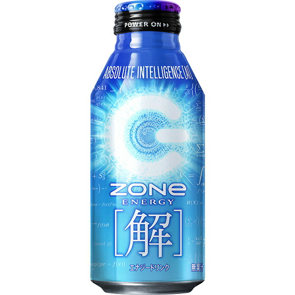 楽天市場】ZONeシール付き サントリー ZONe ENERGY 解 400ml ボトル缶