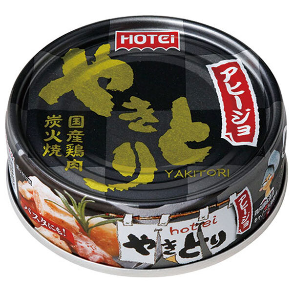 ホテイフーズ やきとり アヒージョ 65g×24個入×(2ケース)｜ 送料無料 缶詰 缶 やきとり おかず