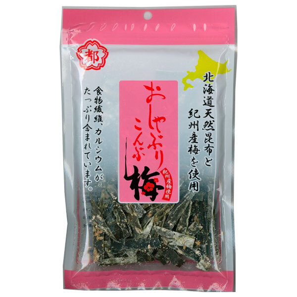中野物産 おしゃぶり昆布 梅 40g×12袋入×(2ケース)｜ 送料無料 お菓子 駄菓子 おつまみ こんぶ