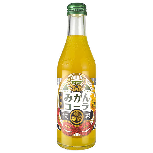木村飲料 静岡みかんコーラ 240ml瓶×20本入×(2ケース)| 送料無料 炭酸飲料 コーラ 瓶 果実 ミカン果汁
