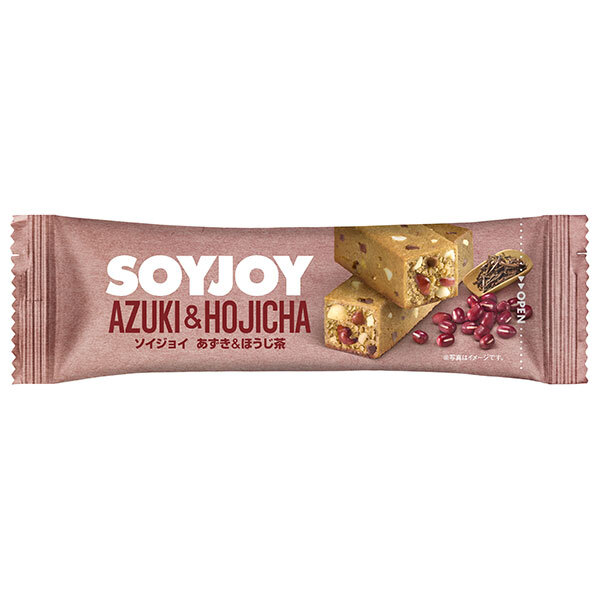 大塚製薬 SOYJOY(ソイジョイ) あずき&ほうじ茶 30g×48本入｜ 送料無料 一般食品 バランス栄養食品 大豆 あずき ほうじ茶