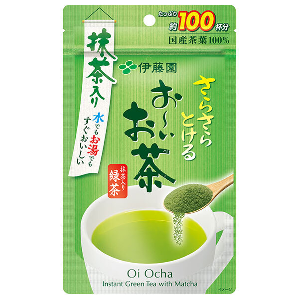 伊藤園 お～いお茶 お抹茶入り緑茶 80g×6袋入｜ 送料無料 緑茶 抹茶