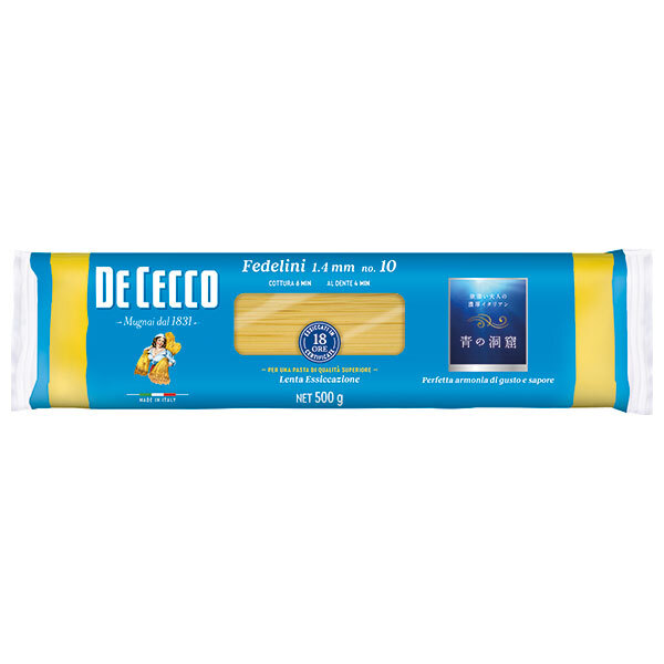 日清製粉ウェルナ ディ・チェコ No.10 フェデリーニ 500g×24袋入×(2ケース)｜ 送料無料 一般食品 パスタ麺 乾麺 ディ･チェコ フェデリーニ