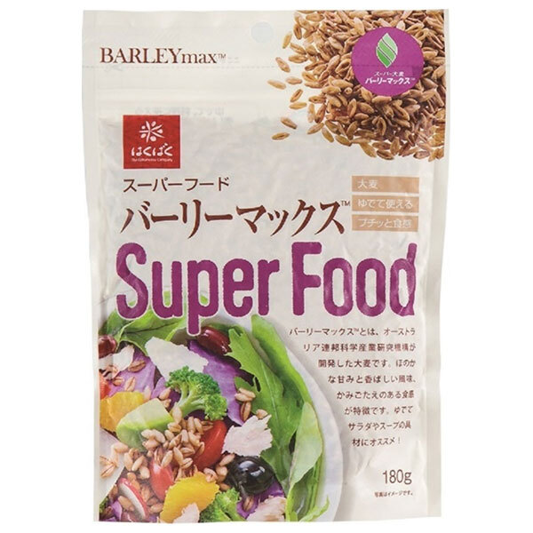 はくばく スーパーフード バーリーマックス 180g&times;6袋入&times;(2ケース)｜ 送料無料 食物繊維 離消化性でんぷん 麦｜ドリンクマーケット