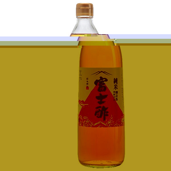 飯尾醸造 純米 富士酢 900ml瓶&times;12本入｜ 送料無料 調味料 酢 米 瓶 ビン｜ドリンクマーケット