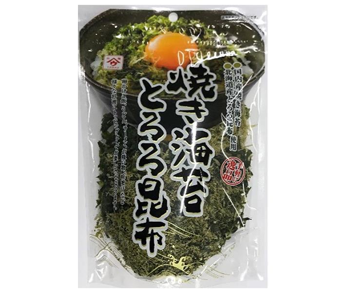 魚の屋 焼き海苔 とろろ昆布 15g×10袋入×(2ケース)｜ 送料無料 ととろこんぶ のり 海苔 昆布 乾物 トッピング