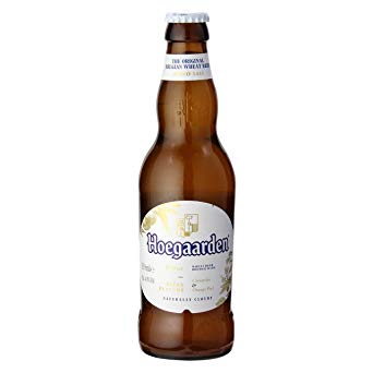 【送料無料!!】ヒューガルデン ホワイト (Hoegaarden) ベルギービール 330ml瓶 １ケース24本