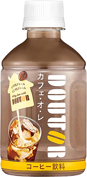 アサヒ ドトール DOUTOR カフェオレ 280mlPET 2ケース48本 舗