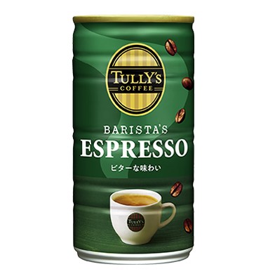 伊藤園 タリーズ コーヒー バリスタズ エスプレッソ 微糖 180g缶 3ケース90本セット 送料無料 TULLY'S COFFEE BARISTA'S ESPRESSO 缶コーヒー 珈琲 ソフトドリンク おすすめ 美味しい まとめ買い ギフト プレゼント 贈り物 お祝い 内祝い お返し 誕生日｜ドリンク専門店 雫