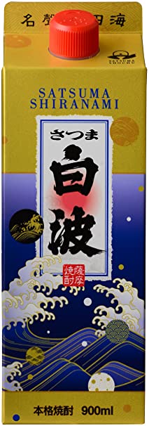 薩摩酒造 さつま白波 25度 900mlパック 1ケース6本セット 本格芋焼酎 送料無料 芋焼酎 焼酎 紙パック 焼酎セット 男性 男 いも焼酎 お酒 酒 家飲み 宅飲み 晩酌 おすすめ まとめ買い おいしい いも 焼酎パック ギフト プレゼント 贈り物 お祝い 内祝い お返し 誕生日