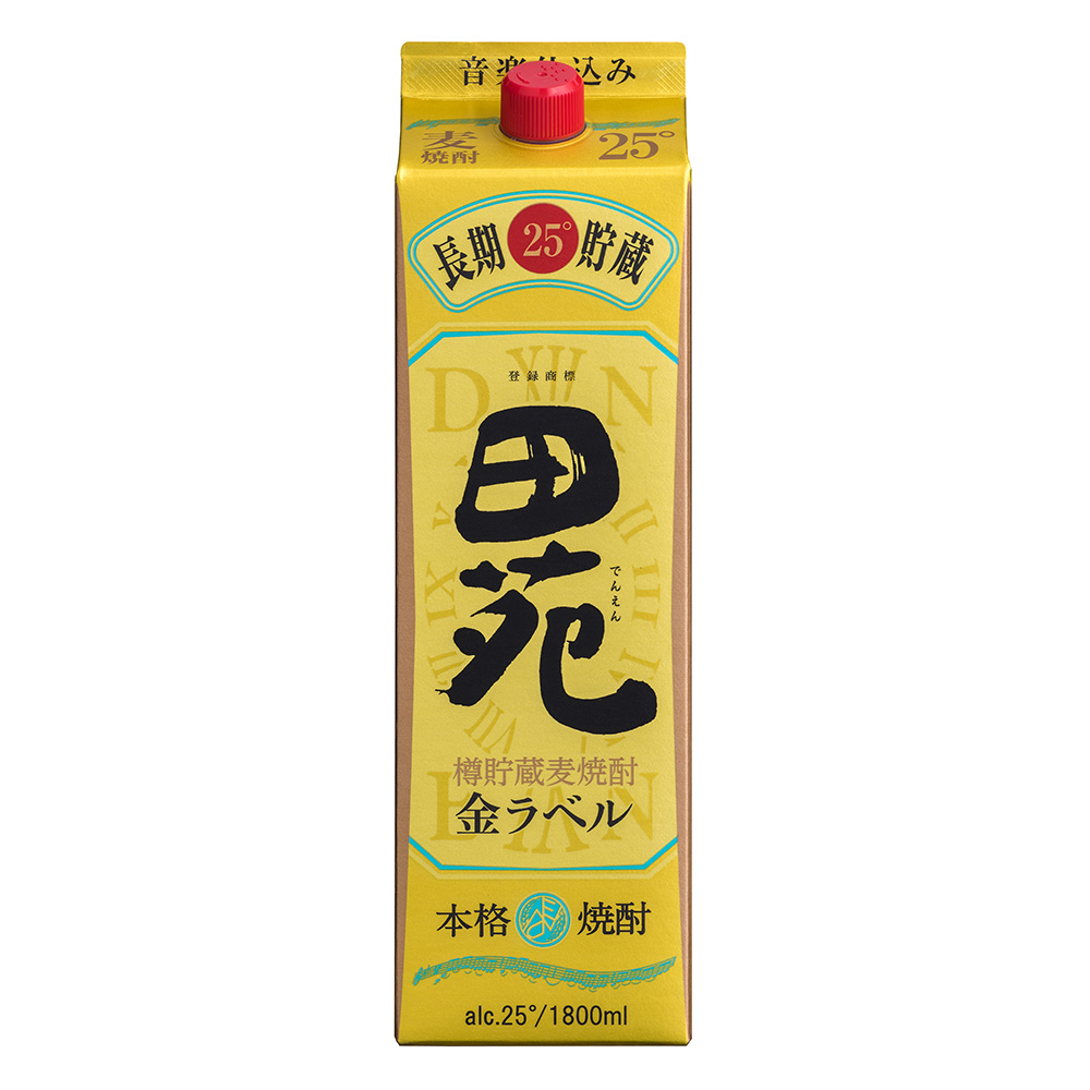 【楽天市場】あす楽 田苑酒造 金ラベル 1.8Lパック 1ケース6本