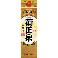 【2ケース】【送料無料】菊正宗酒造 菊正宗 上撰サケパック 本醸造 日本酒 1.8L 2ケース(12本)|ドリンク専門店 雫