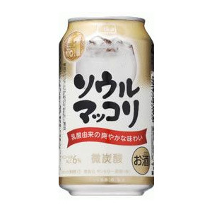 【2ケース】【送料無料】サントリー ソウルマッコリ 350ml 2ケース48本