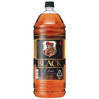 アサヒ ブラックニッカ クリア 4L 1ケース4本セット 送料無料 4000ml ブレンデッドウイスキー ウイスキー whisky アサヒビール ニッカウイスキー ニッカウヰスキー ペットボトル PET 大容量 ハイボール お酒 酒 家飲み 宅飲み 晩酌 おすすめ まとめ買い プレゼント