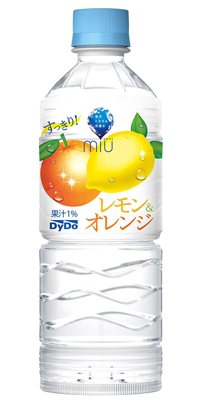 楽天市場】500ml よりお得 ダイドー miu ミウ レモン＆オレンジ