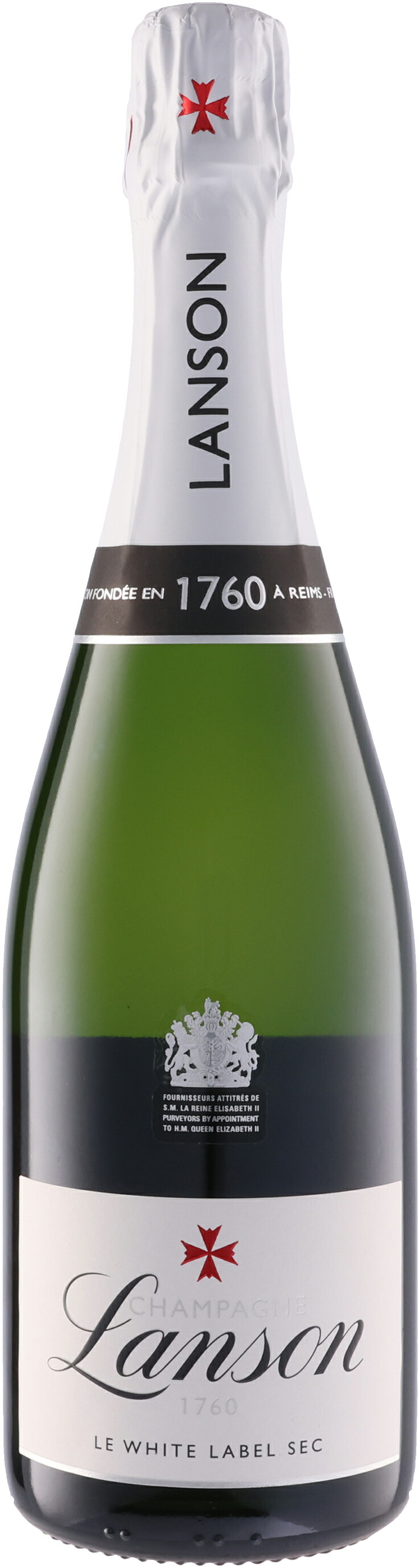 楽天市場】ランソン シャンパーニュ アイボリー ラベル ドゥミ セック