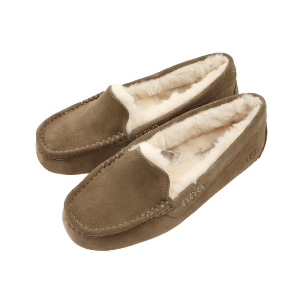 大特価!! UGG アグ アンスレー ムートンシューズ モカシンシューズ ウィメンズ ヒッコリーサンド 9 26cm 1106878 Ansley  ムートンブーツ モカシン ブーツ 靴 送料無料 一部地域除く qdtek.vn