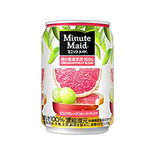 楽天市場 コカ コーラ ミニッツメイド 朝の健康果実 ピンクグレープフルーツ ブレンド 280ml 72本入 グレープフルーツジュース 送料無料 ドリンクマルシェ