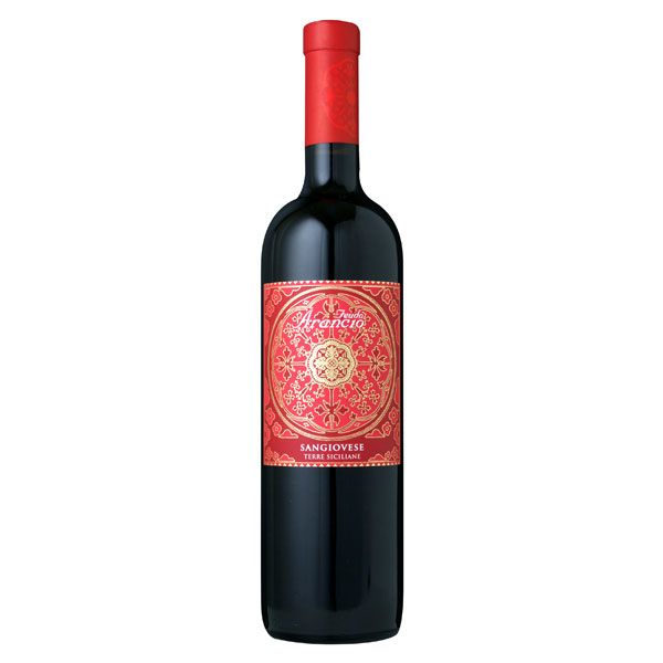 【取寄品】 フェウド・アランチョ サンジョヴェーゼ 750ml×12本 ブラックチェリーやスミレなどのチャーミングなアロマ 【送料無料】