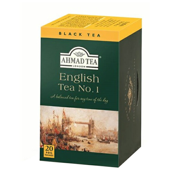 AHMAD TEA アーマッドティー ティーバッグ イングリッシュティー ナンバー1 紅茶 おうちカフェ×9箱 180袋 茶葉 送料無料 80％以上節約