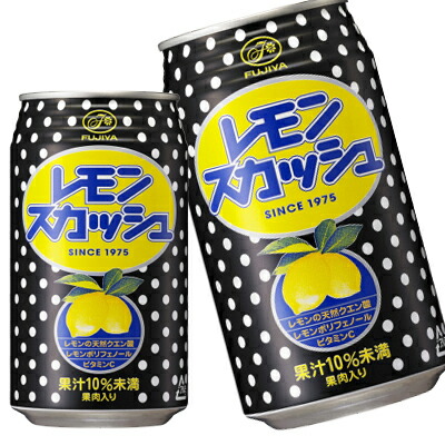 楽天市場】[送料無料] 伊藤園 不二家レモンスカッシュ 350g缶×24
