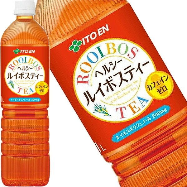【楽天市場】[送料無料] 伊藤園 ヘルシールイボスティー 1LPET×24本[12本×2箱]【3～4営業日以内に出荷】 お茶 ペットボトル ...