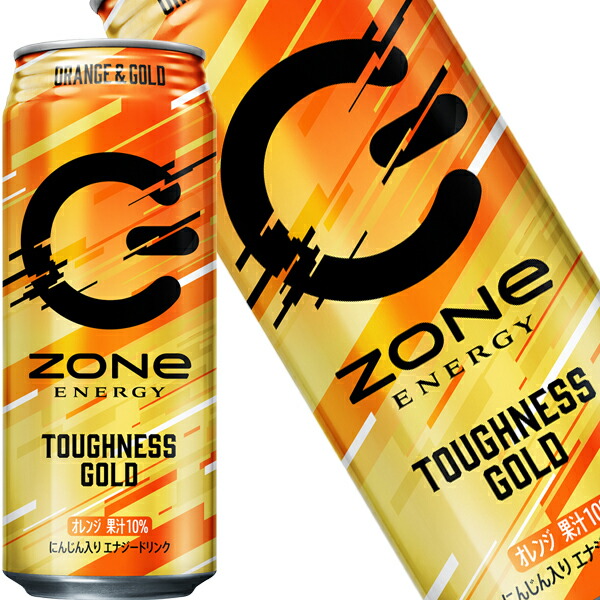 [送料無料] サントリー ZONe ENERGY TOUGHNESS GOLD ゾーンエナジー タフネス ゴールド 500ml缶&times;48本[24本&times;2箱]【3～4営業日以内に出荷】 エナジードリンク 炭酸飲料｜ドリンク屋【水・ソフトドリンク】