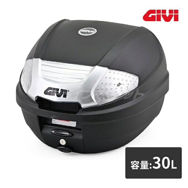 【春のﾄﾞｰﾝ!と全品超ﾄｸ祭】デイトナ 61275 GIVI E300NT2B リアボックス モノロックケース(30L) ブラック バイク用リアトップケース DAYTONA