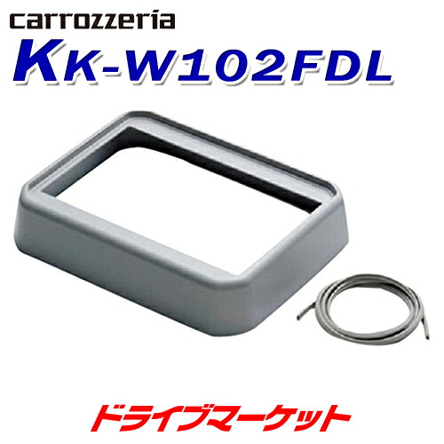 【春のﾄﾞｰﾝ!と全品超ﾄｸ祭】KK-W102FDL パイオニア フリップダウンモニター加工取付用トリムカバー Pioneer carrozzeria