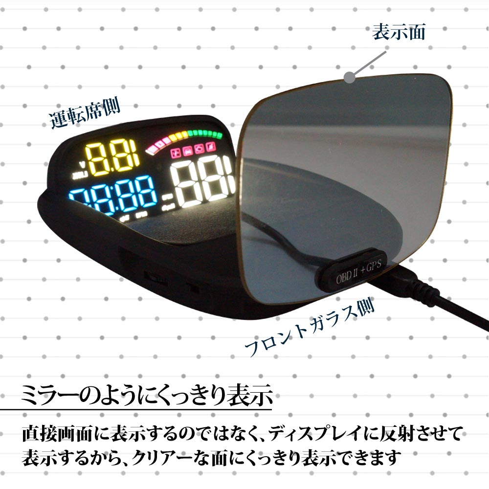 楽天市場 Hud ヘッドアップディスプレイ Gps Obd2 後付け 全車種対応 日本語説明書付き スピードメーター あす楽 送料無料 Hud503 ドライブワールド 楽天市場 Hud ヘッドアップディスプレイ Gps Obd2 後付け 全車種対応 日本語説明書付き スピードメーター あす楽 送料無料 Hud503 ドライブワールド