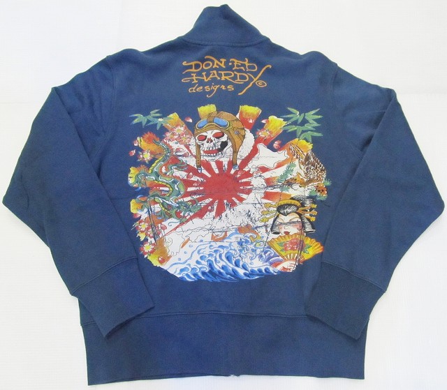 AE63)ED HARDYデザイントラックジャケット(CR41831)★US購入B系HIPHOPセレブリティー【送料無料】|DR.JAK