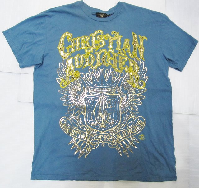 AG27)CHRISTIAN AUDIGIERプリントデザインTシャツ半袖(B9BEADCA)XL☆US購入【送料無料】｜ＤＲ．ＪＡＫ