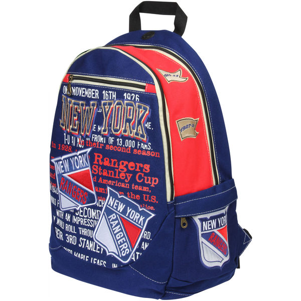 BAG128)NHL New York Rangers Historic Backpackバックパック リュック☆US購入LANYストリートカジュアルスポーツダンサーバイク【送料無料】|DR.JAK