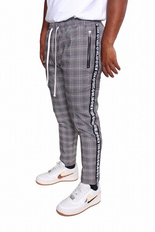 HOMME+FEMME LA チェック柄パンツ/オムファムエルエー/AY96/セットアップ★US購入B系HIPHOPカジュアルストリート【送料無料】|DR.JAK