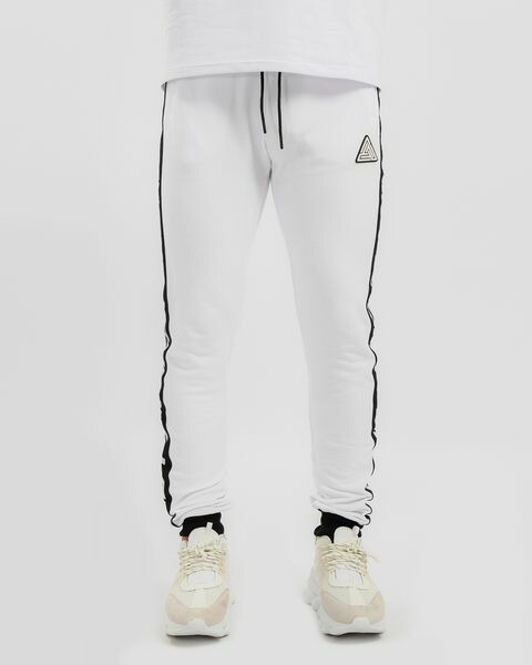 BLACK PYRAMID CLEANロゴパンツ(Y4162157)WHT/ブラックピラミッド/クリスブラウン/BA82/★US購入B系HIPHOPカジュアルストリート