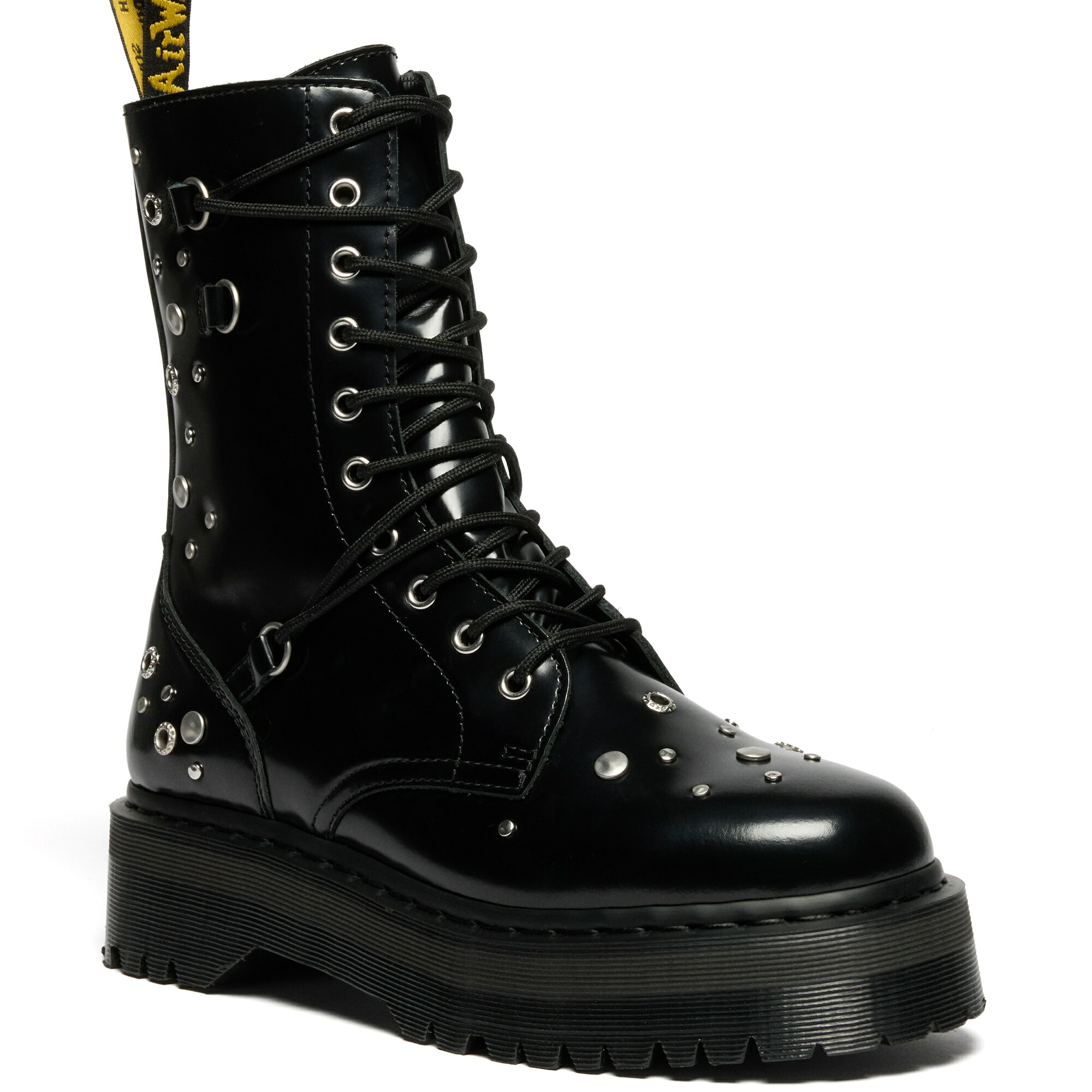 【公式】Dr. Martens ドクターマーチン JADON HI ハードウェア 10 ホール ブーツ おすすめ 人気 靴 42094001