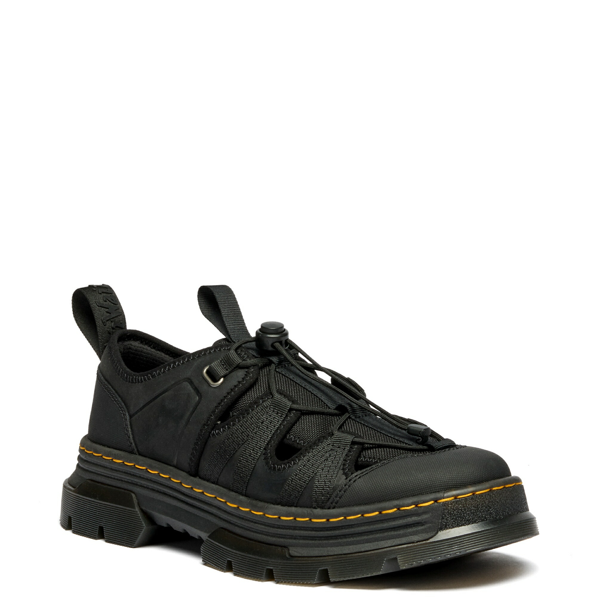 【公式】Dr. Martens ドクターマーチン WAYFINDER オープン ロー 3 タイ シューズ ユニセックス BLACK 42460001